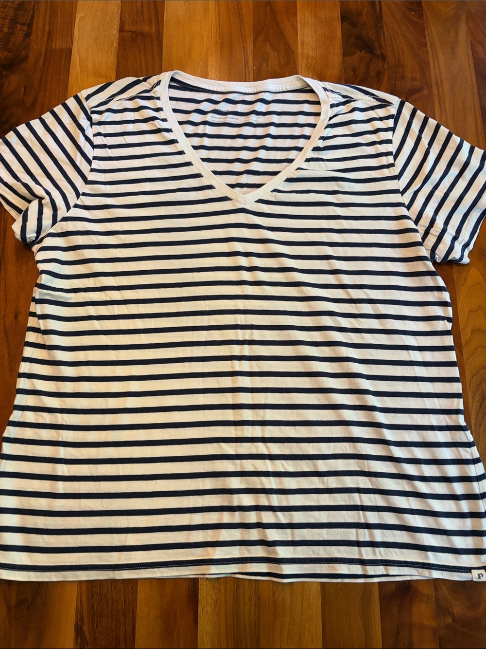 Pact V-Neck Tee